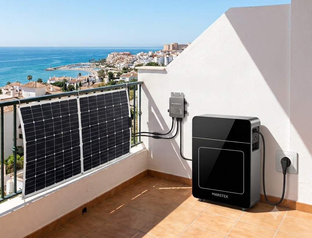 2.5kW - Balcony Set con Backup 5.12kW