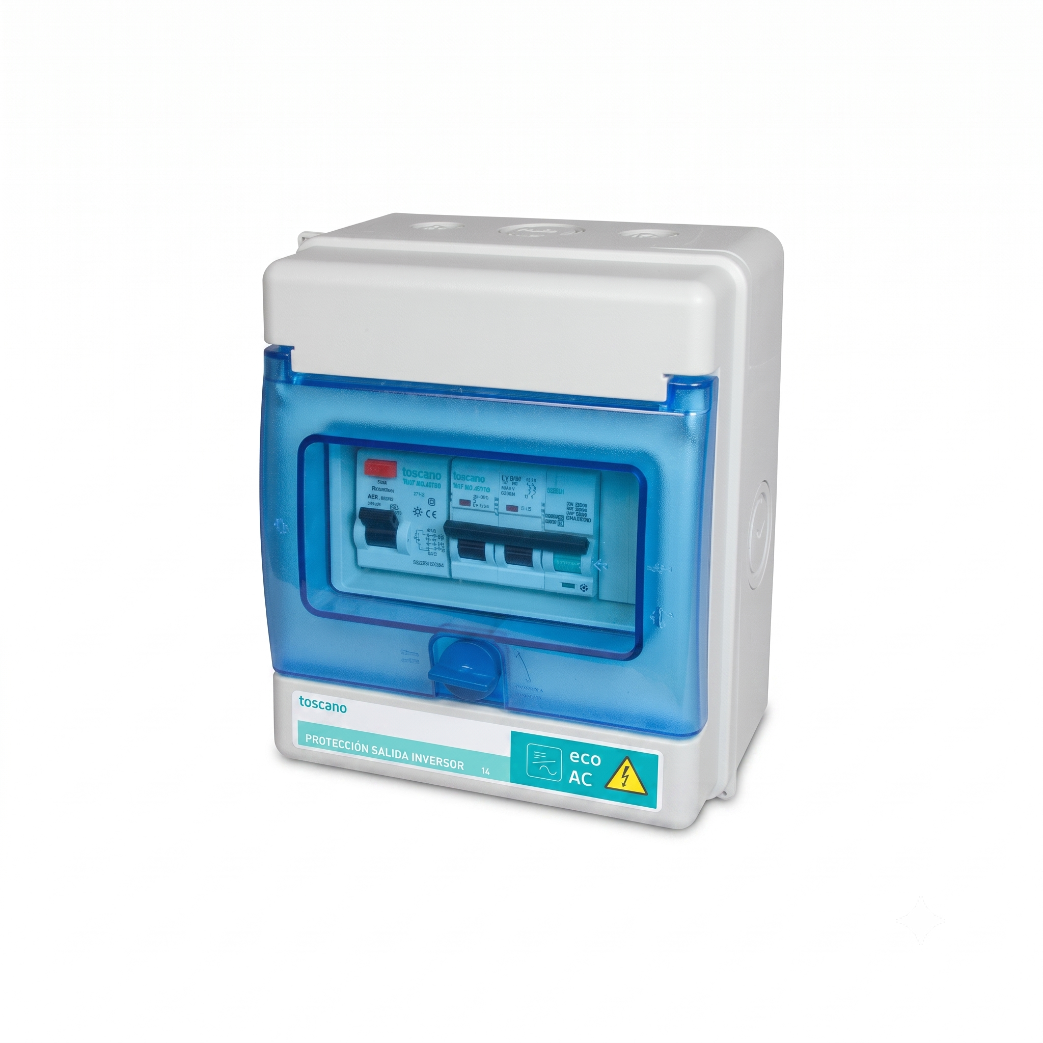Cuadro de protección línea backup Monofásico 6 kW