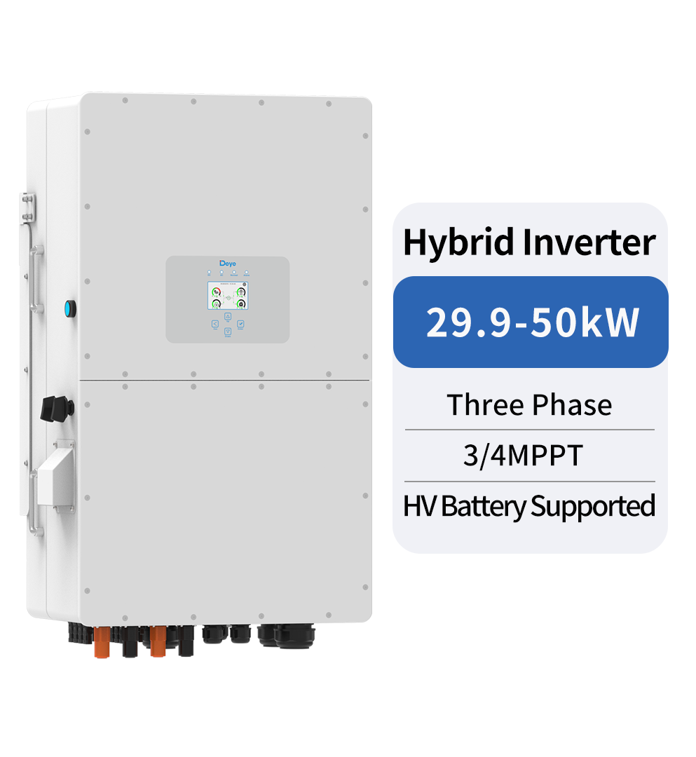 Deye SUN-30K-SG01HP3-EU Inversor híbrido trifásico HV 30kW