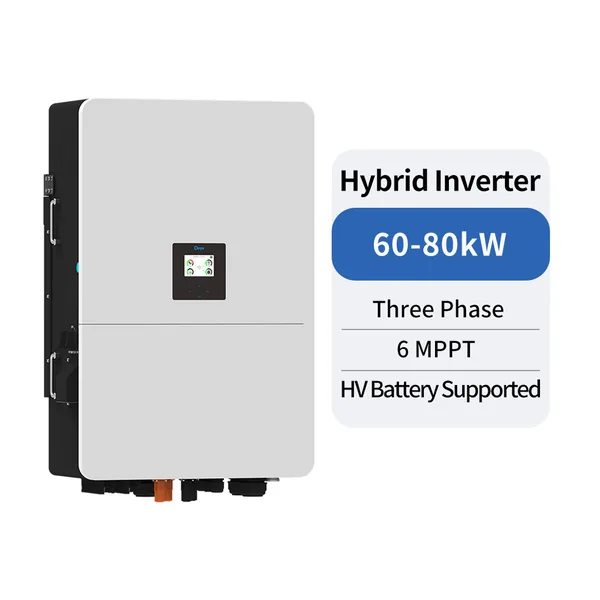Deye SUN-80K-SG02HP3-EU-EM6 Inversor híbrido trifásico HV 80kW